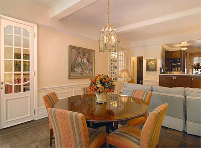 Dining Area in Family Room